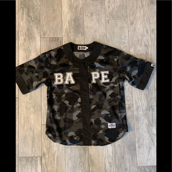 Bape Baseball Jersey - Picture 1 of 3